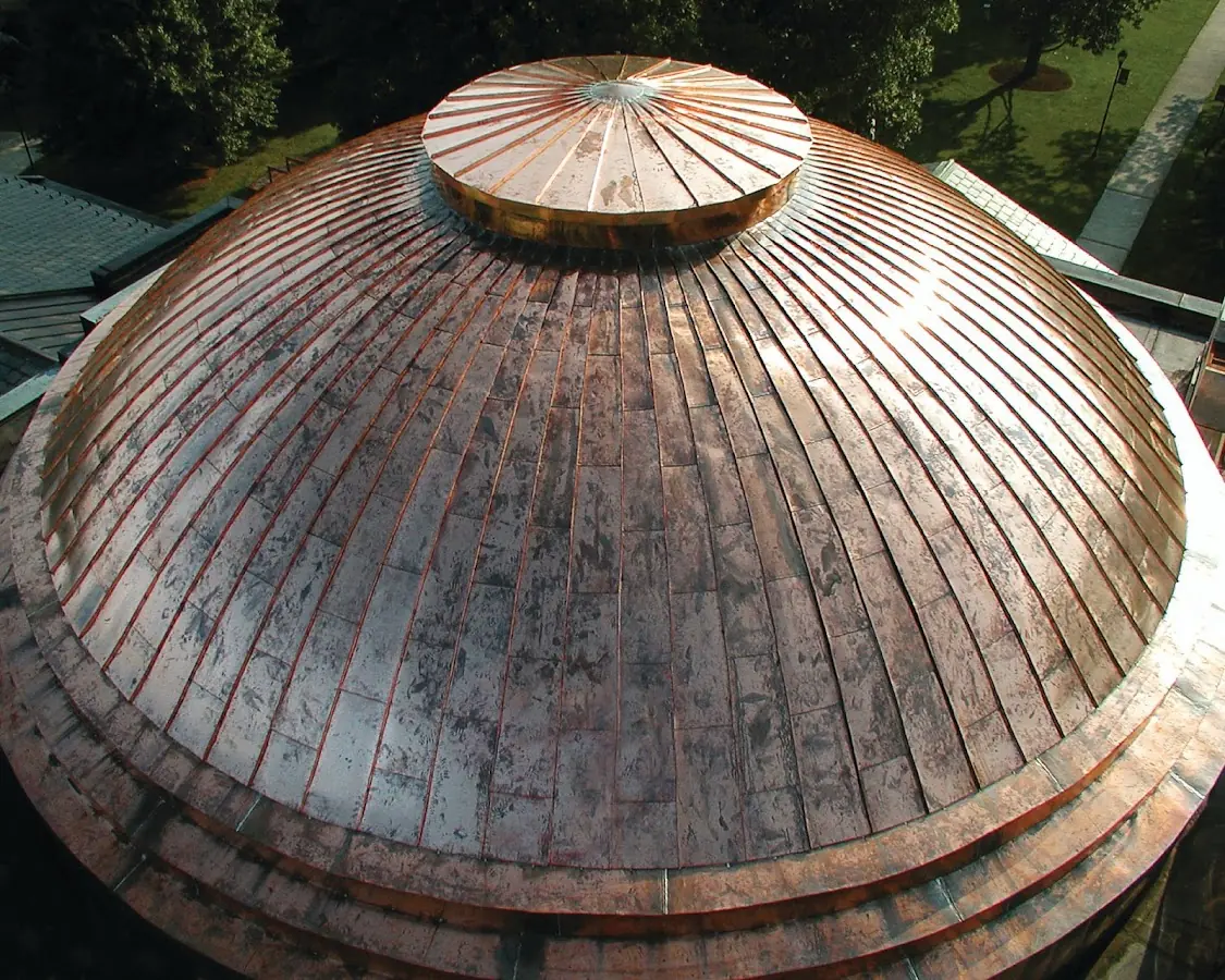 Craftsman Roofing crew installing a new roof in Hanover Academy